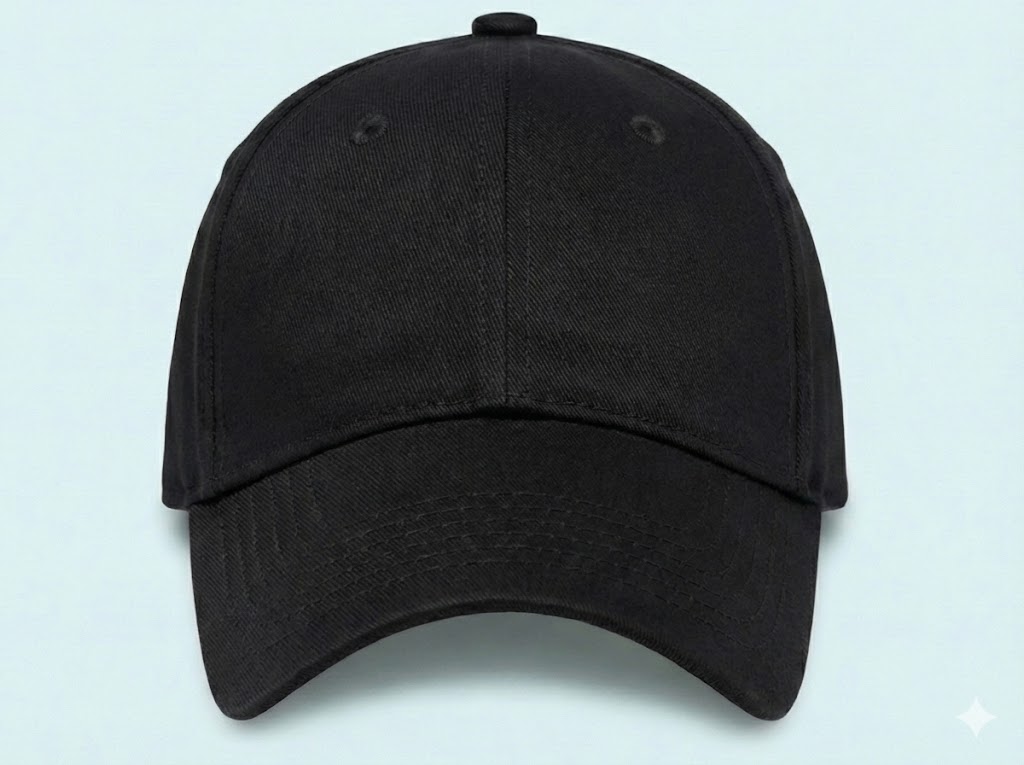 Premium Customizable Black Baseball Cap